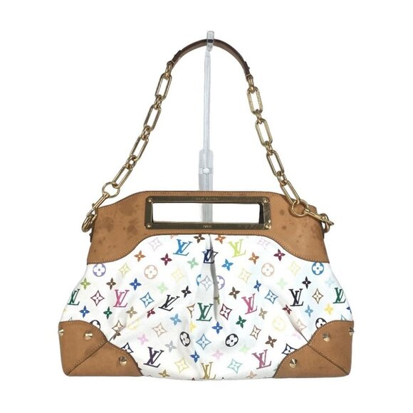 LOUIS VUITTON M40253 MonogramMulticolore Judy GM Hand Bag 2WAY Bag Shoulder Bag - Picture 1 of 11
